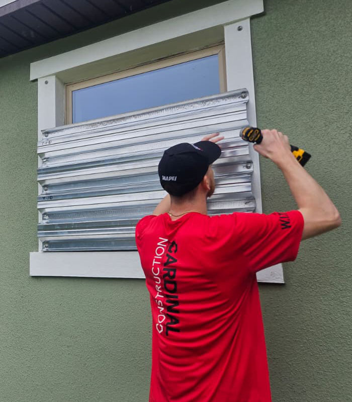 Home under construction in Brevard County, FL